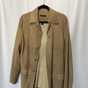 John Varvatos suede jacket